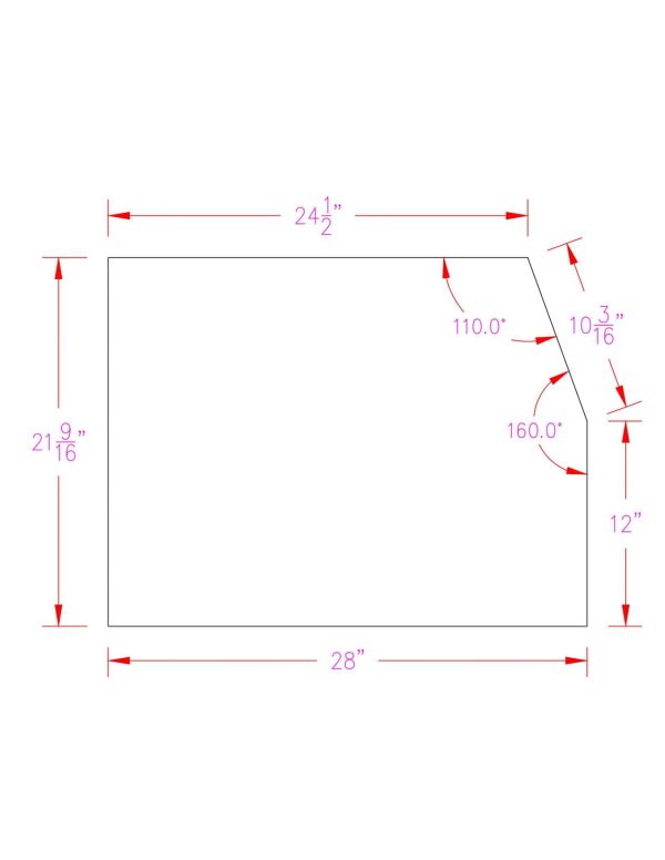XOS Driver Door Glass